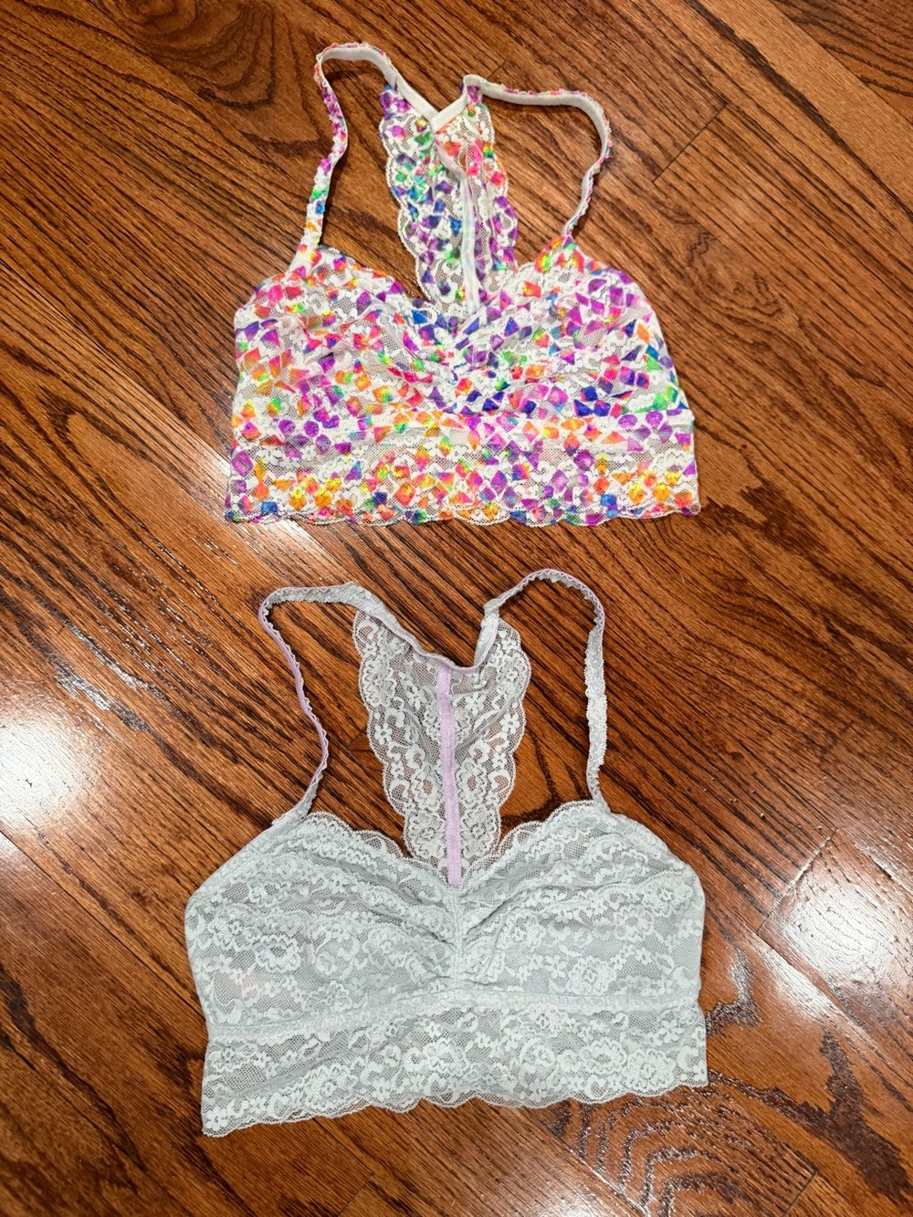 PINK Victoria's Secret Lace Bralette bundle